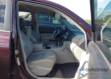 2012 Toyota Highlander Se V6 z USA, uszkodzony, nr VIN 5TDZK3EH2CS063992